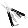 Мультитул LEATHERMAN SQUIRT ES4 BLACK 831243 в подарочной упаковке